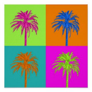 PixDezines Palm Trees Posters