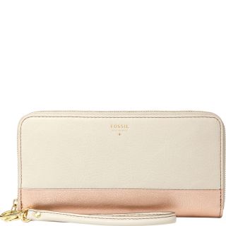 Fossil Sydney Metallic Colorblock Clutch