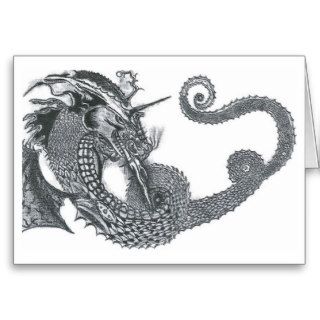 Curling Dragon card