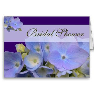 Royal Purple, Bridal Shower Cards
