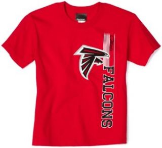 NFL Boys' Atlanta Falcons Vertical Presence Tee Shirt (Red, Medium)  Sports Fan T Shirts  Clothing