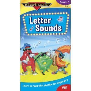 Letter Sounds [VHS] Rock 'N Learn        Vvbkp           L213 Movies & TV