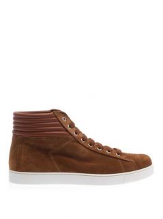 Suede high top trainers  Gianvito Rossi