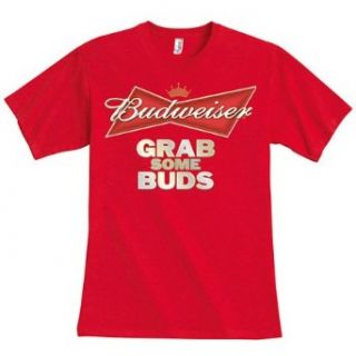 BUDWEISER GRAB SOME BUDS T SHIRT 2X at  Mens Clothing store Fashion T Shirts