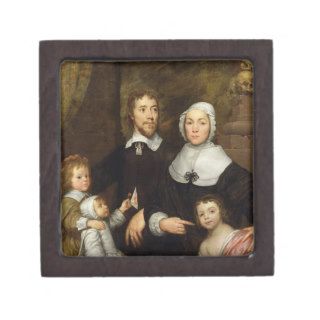Portrait of a Family, Probably that of Richard Str Premium Gift Boxes