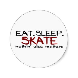 Eat Sleep Skate Sticker
