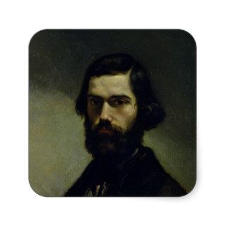 Portrait of Jules Valles  c.1861 Stickers