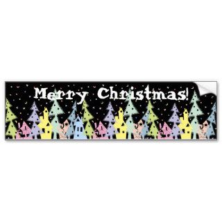 Merry Christmas Bumper Stickers
