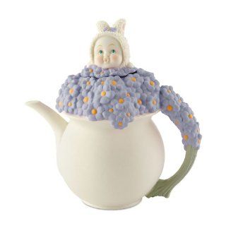 Dept 56 Snowbunnies *Flowers for Bunny* Teapot/Trinket Box  Collectible Figurines  