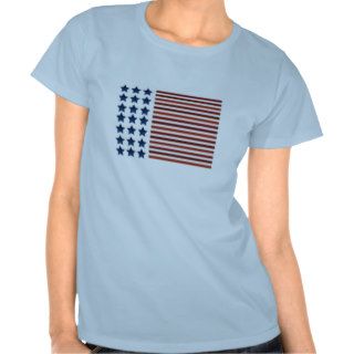 Cute American Flag Women's T Shirt