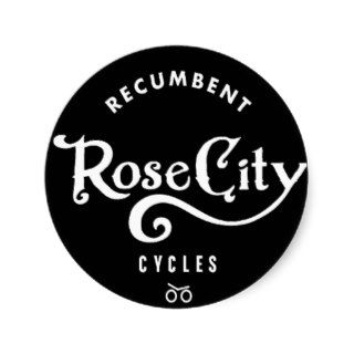 Rose City Recumbent Cycles Stickers