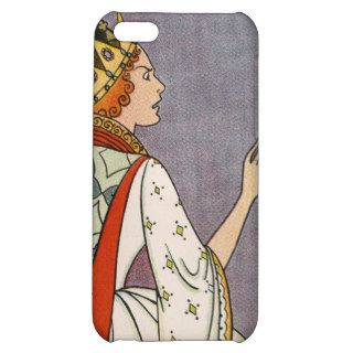 Illustration of the Evil Queen Before the Mirror iPhone 5C Cover