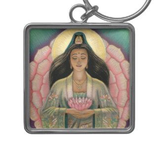 Kuan Yin Goddess of Compassion Keychain