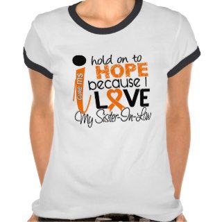 Hope For My Sister In Law Multiple Sclerosis MS T Shirts