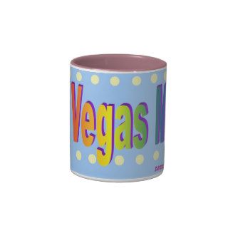 Las Vegas Mom Sky Blue Background Mug