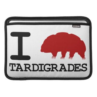 I Love Tardigrades MacBook Sleeve