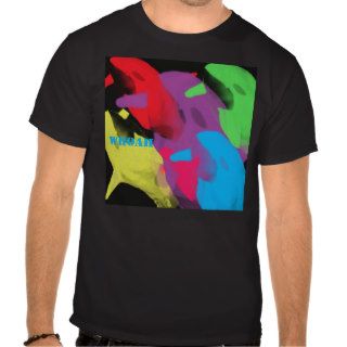 six llamas in six colors t shirt