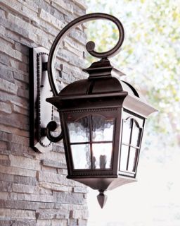 Colonial Three Light Wall Lantern