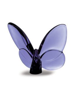 Lucky Butterfly, Purple   Baccarat