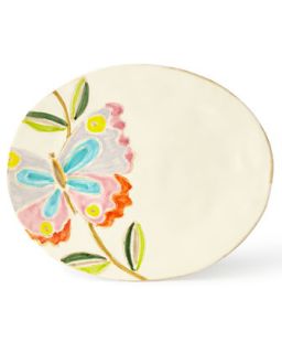 Butterfly Oval Platter