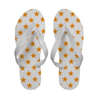 Star 1 Orange Flip Flops
