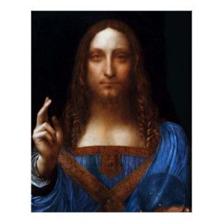 Opus Salvator+Mundi a Magistro Leonardo da Vinci Posters