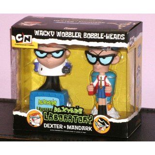 Funko   Dexter's Laboratory pack 2 Bobble Heads Dexter & Mandrak 16 cm Toys & Games