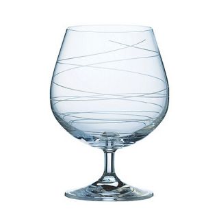 Galway Living Spiral set of four brandy glasses