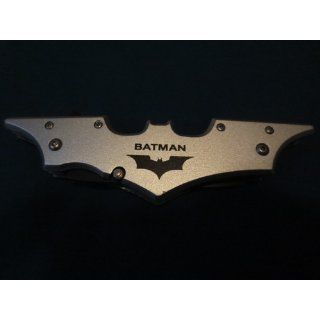 Batman Silver Twin Blade Pocket Knife
