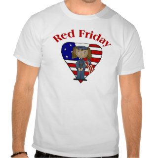 Red Friday African American Female T Shirts