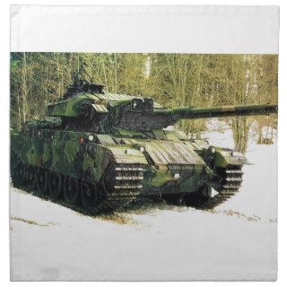 Stridsvagn 105 Main Battle Tank e3 Printed Napkin