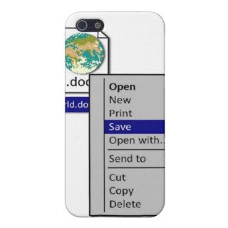 Save the Mobile World iPhone 5 Case