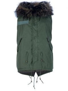 Mr & Mrs Furs Fur Collar Parka