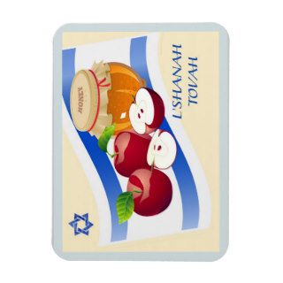 Rosh Hashanah. Jewish New Year Gift Magnet