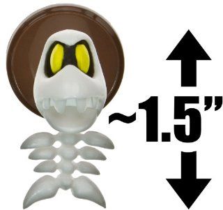 Fishbone ~1.5" Mini Figure [New Super Mario Bros. Wii Choco Egg Series   NO CANDY] (Japanese Import) Toys & Games