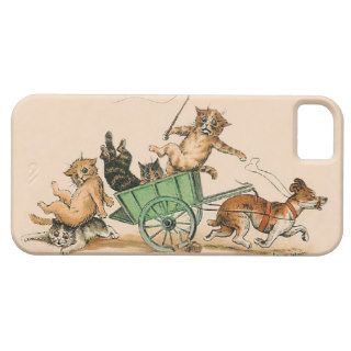 Louis Wain   Funny  Anthropomorphic Cats iPhone 5 Covers