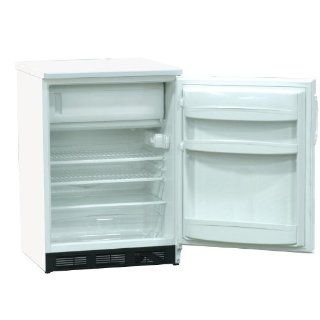 Nor Lake Scientific LRF051WWW/0M Painted White Undercounter Refrigerator/Freezer, 115V, 60Hz, 4.1 cu ft Capacity, 23 5/8" W x 33 1/2" H x 24 7/8" D, 2 to 8/ 10 to  20 Degree C Science Lab Cryogenic Freezers