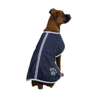 Zack & Zoey Polyester Nor'easter Dog Blanket Coat, Small, Navy  Pet Coats 