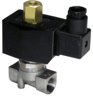 12v 16mm Normally Open 3/8" NPT Stainless Steel Viton Diaphragm 2 Way Solenoi Industrial Solenoid Valves