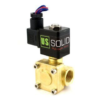 1/2" 230 PSI Electric Solenoid Valve 12 VDC VITON Normally closed Industrial Solenoid Valves
