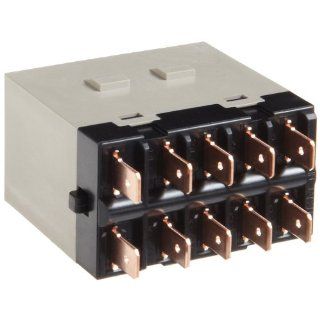 Omron G7J 3A1B T AC24 General Purpose Relay, Quick Connect Terminal, W Bracket Mounting, Triple Pole Single Throw Normally Open and Single Pole Single Throw Normally Closed Contacts, 75 mA Rated Load Current, 24 VAC Rated Load Voltage Electronic Relays I