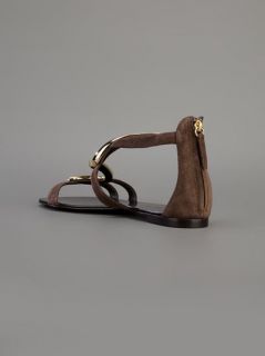 Giuseppe Zanotti Design Curved Strappy Sandal   Spk