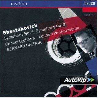Shostakovich Symphonies Nos. 5 and 9 Music