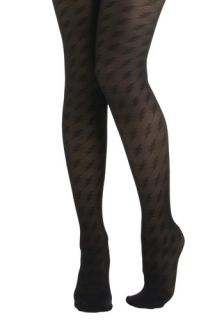 Betsey Johnson Beauty and the Bolt Tights  Mod Retro Vintage Tights