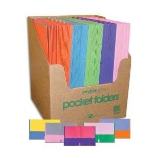 Roaring Spring Paper Products 50202 Embossed Pocket Folder  Business Report Covers 