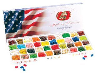 Jelly Belly Patriotic Flag 40 flavor Gift Box  Jelly Beans  Grocery & Gourmet Food