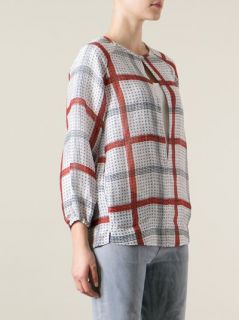 Isabel Marant Étoile 'rowan' Check Blouse   D'aniello