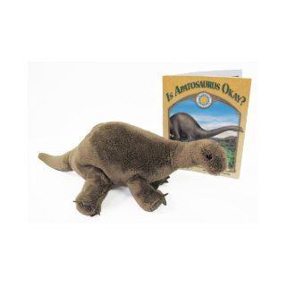 Is Apatosaurus Okay?   a Smithsonian Prehistoric Pals Book (Mini book with stuffed toy dinosaur) (Smithsonian's Prehistoric Pals) Ben Nussbaum, Trevor Reaveley 9781592495108 Books