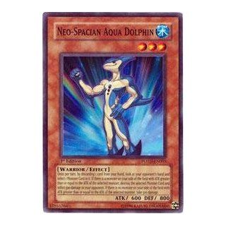 Yu Gi Oh   Neo Spacian Aqua Dolphin (POTD EN003)   Power of the Duelist   Unlimited Edition   Super Rare Toys & Games