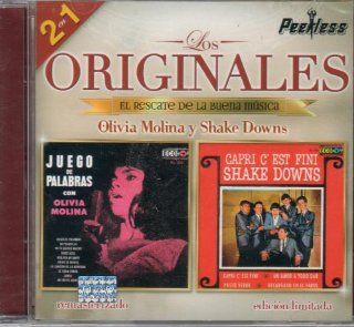 OLIVIA MOLINA Y SHAKE DOWNS (EDICION LIMITADA) 2 EN 1 "LOS ORIGINALES PEERLESS,EL RESCATE DE LA BUENA MUSICA". Music